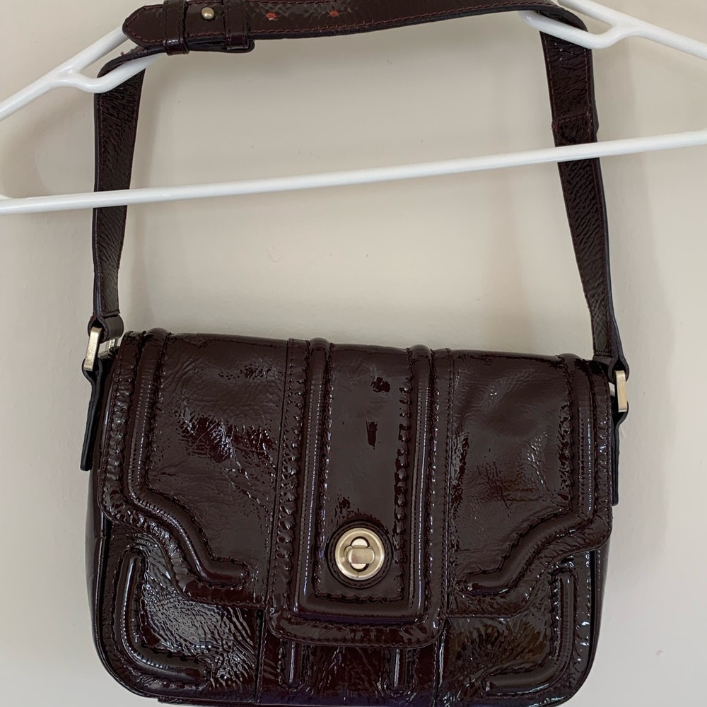 RADLEY LONDON Glossy Chocolate Crossbody Bag